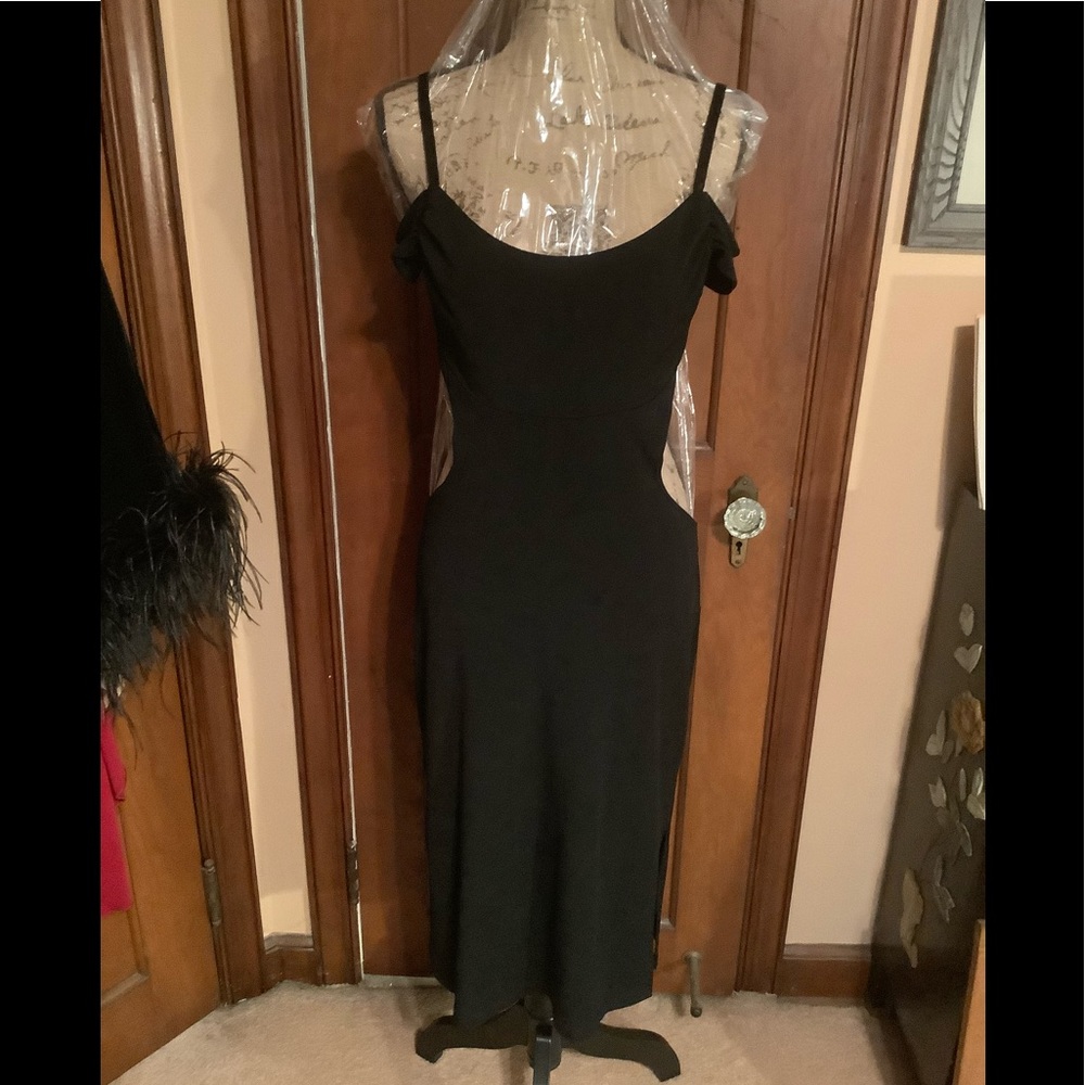 Venus, Sexy Little Black Dress, below the knee, back waist out